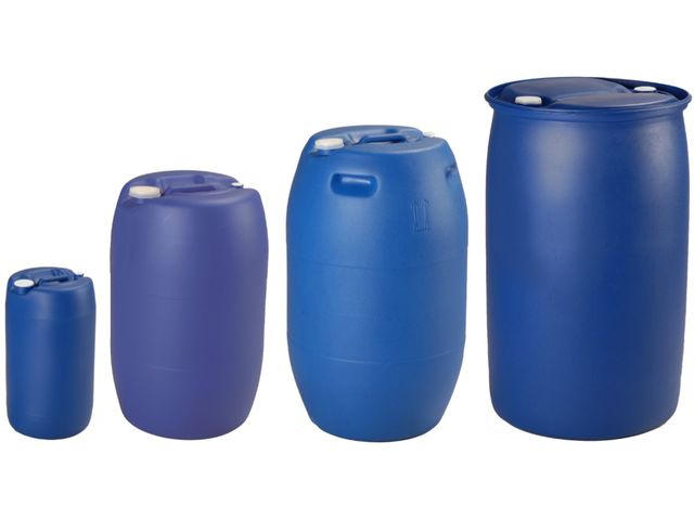 Aude plastique - FUT/Bidon 60 litres Bleu à Ouverture Totale (1